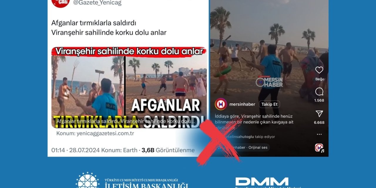 İletişim Başkanlığı Afganların Türklere saldırdığı haberlerini yalanladı