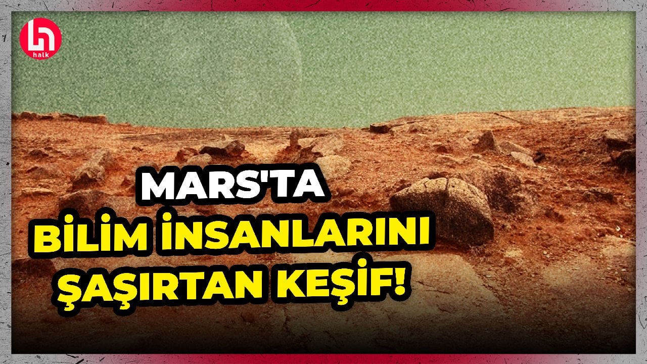 Mars'ta bulunan bu cisimler bilim insanlarını hayrete düşürdü! İşte detaylar...