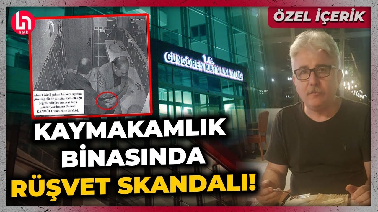 Kaymakamlık binasında rüşvet skandalı: Polis, lavaboya gizli kamera yerleştirdi! O anlar kayıtta