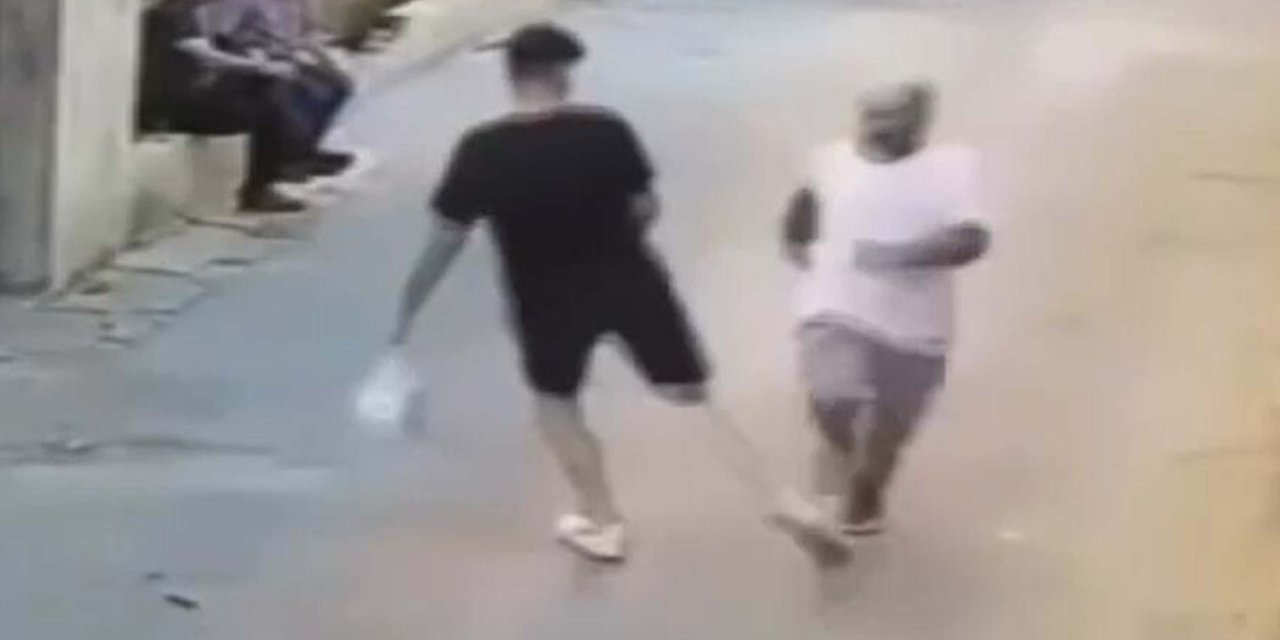 O çelmeyi polis de kelepçeyi taktı
