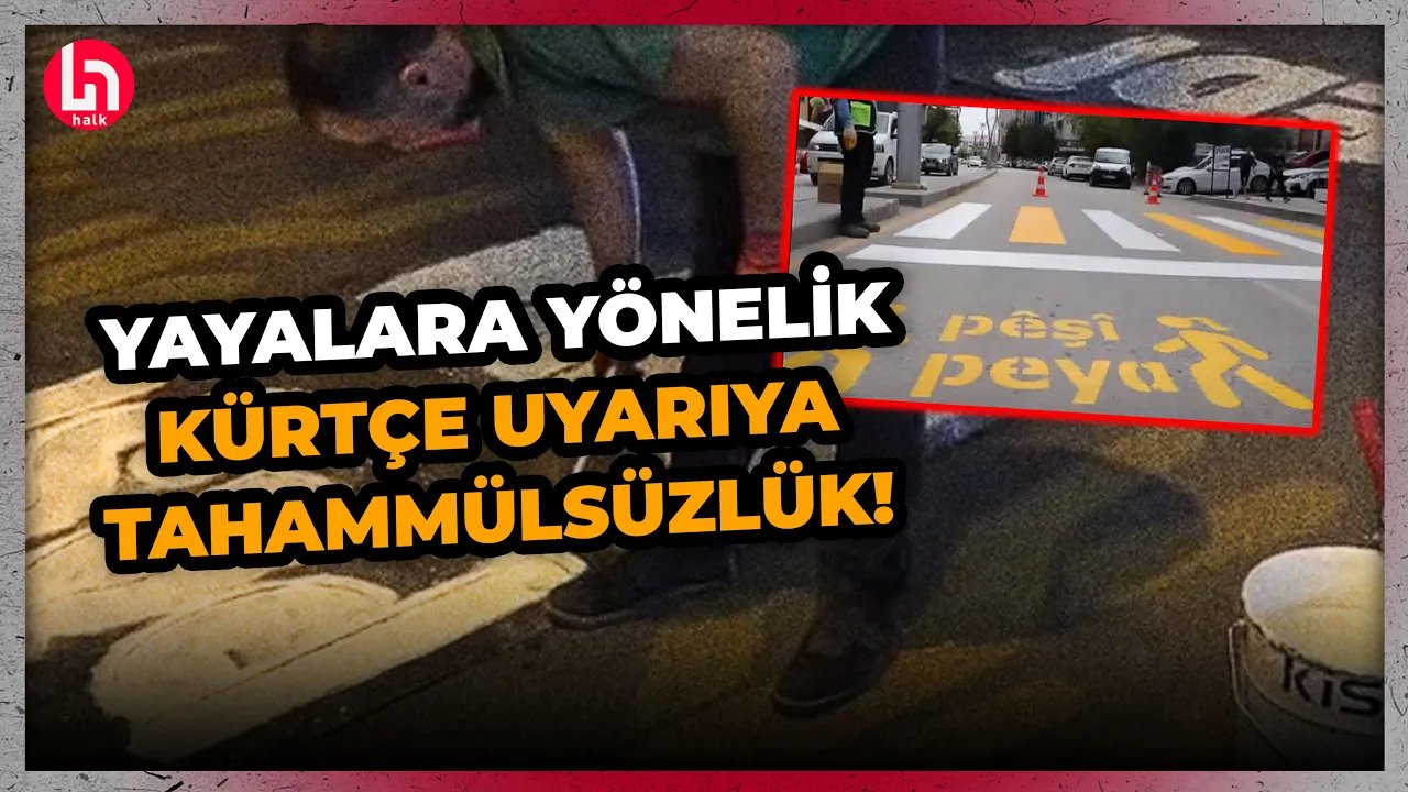 Diyarbakır, Mardin ve Batman'da Kürtçe trafik yazıları silindi!