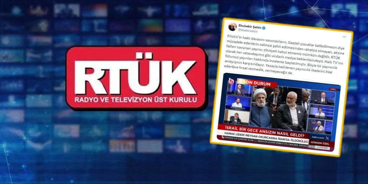 Troller Netanyahu yerine Halk TV'yi hedef gösterdi: RTÜK'ten Halk TV'ye inceleme!