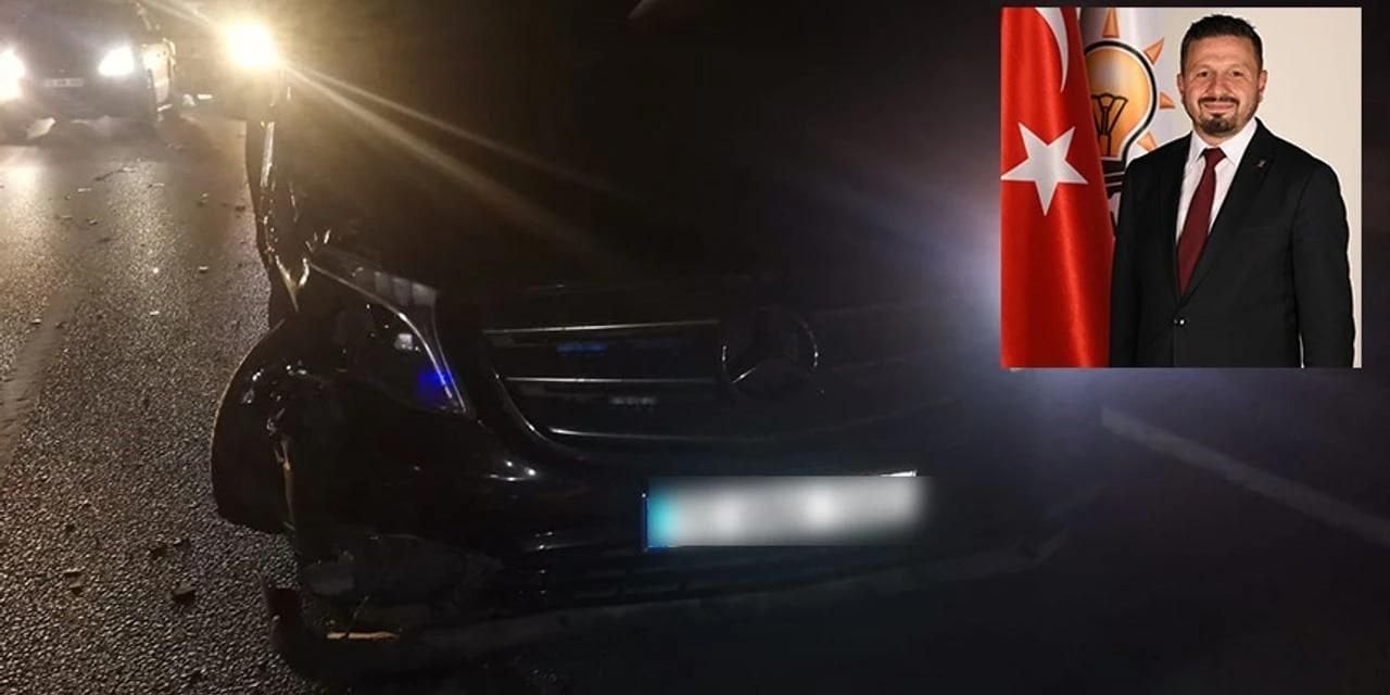 AKP Balıkesir İl Başkanı trafik kazasında yaralandı