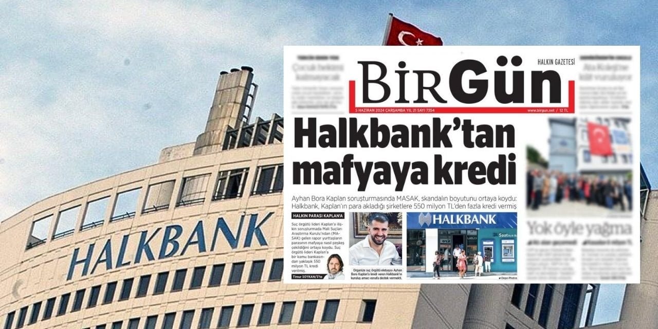 Halkbank'tan BirGün’e 1 milyon TL’lik tazminat davası