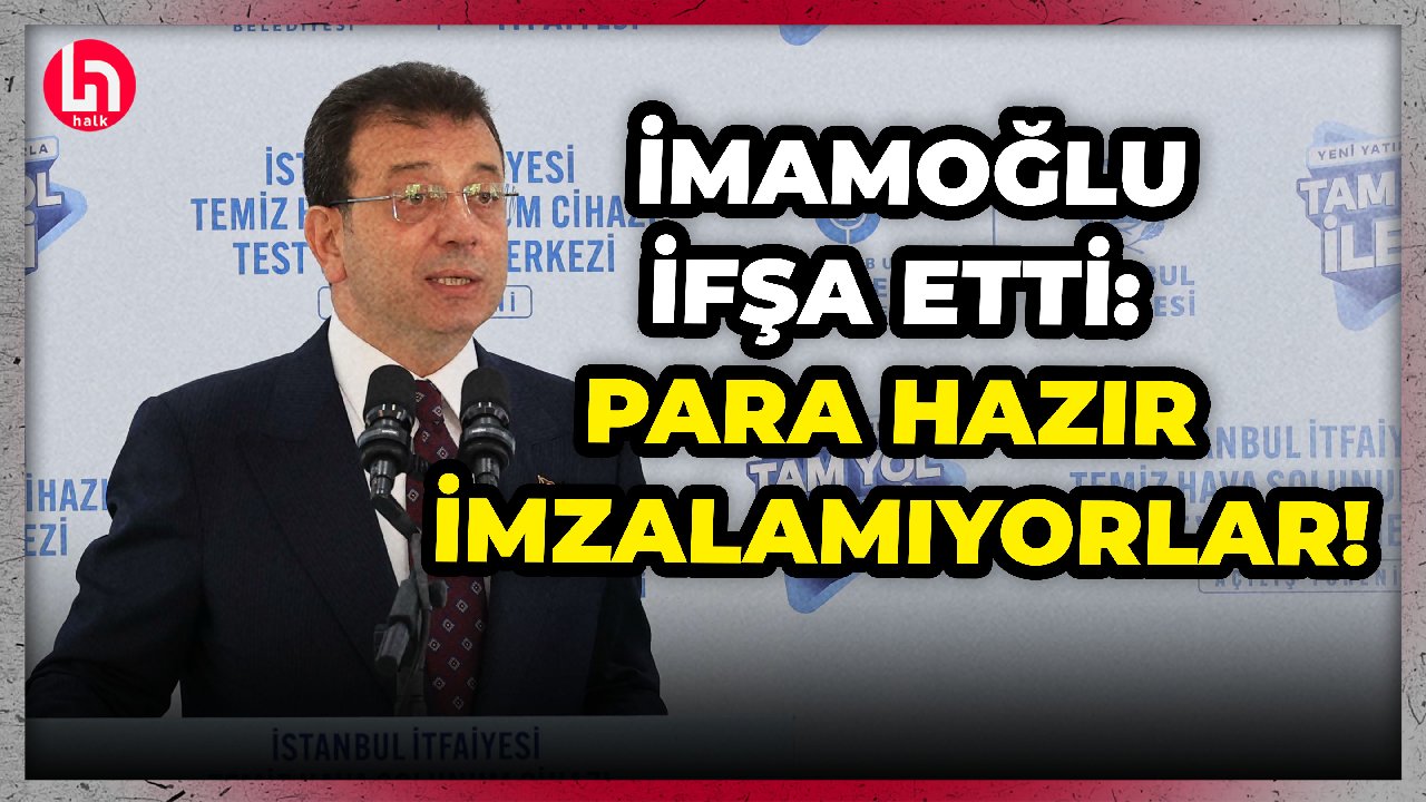 İmamoğlu'ndan çok konuşulacak ifşa: Para kapıda bekliyor!