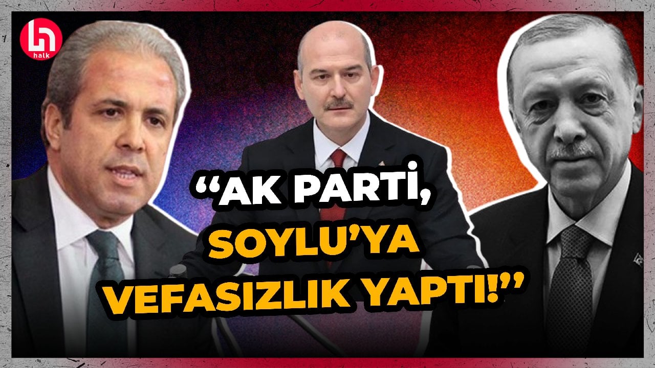 Eski AK Partili Şamil Tayyar'dan flaş Süleyman Soylu açıklaması!