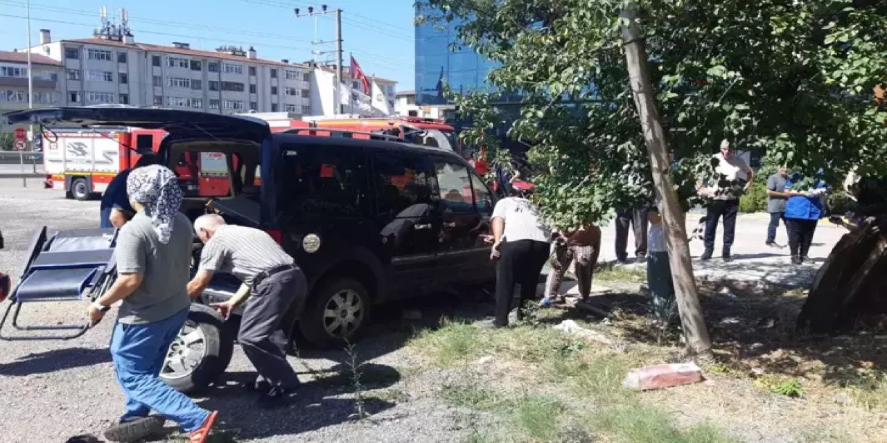 Tamir ettiği aracın altında kaldı ölümle burun buruna geldi!