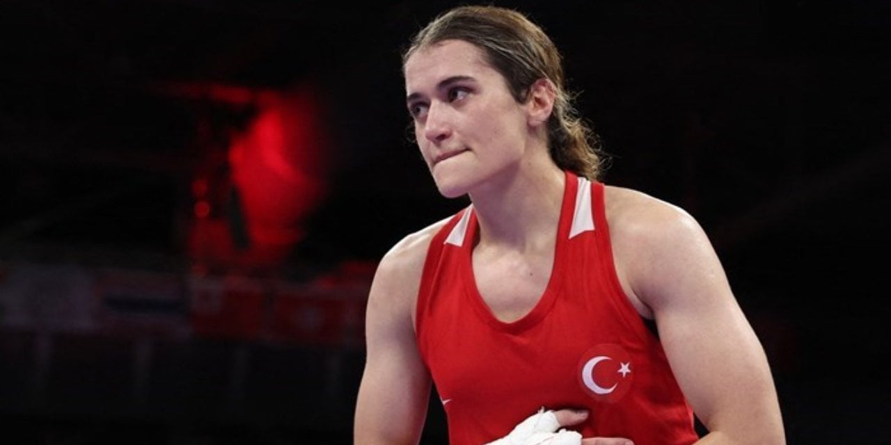 Milli boksörümüz Esra, Paris 2024'te çeyrek finalde!