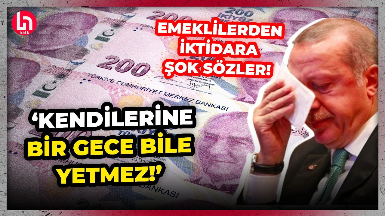 2 bin 500 TL'lik maaş zammı sonrası emeklilerden iktidara zehir zemberek sözler!