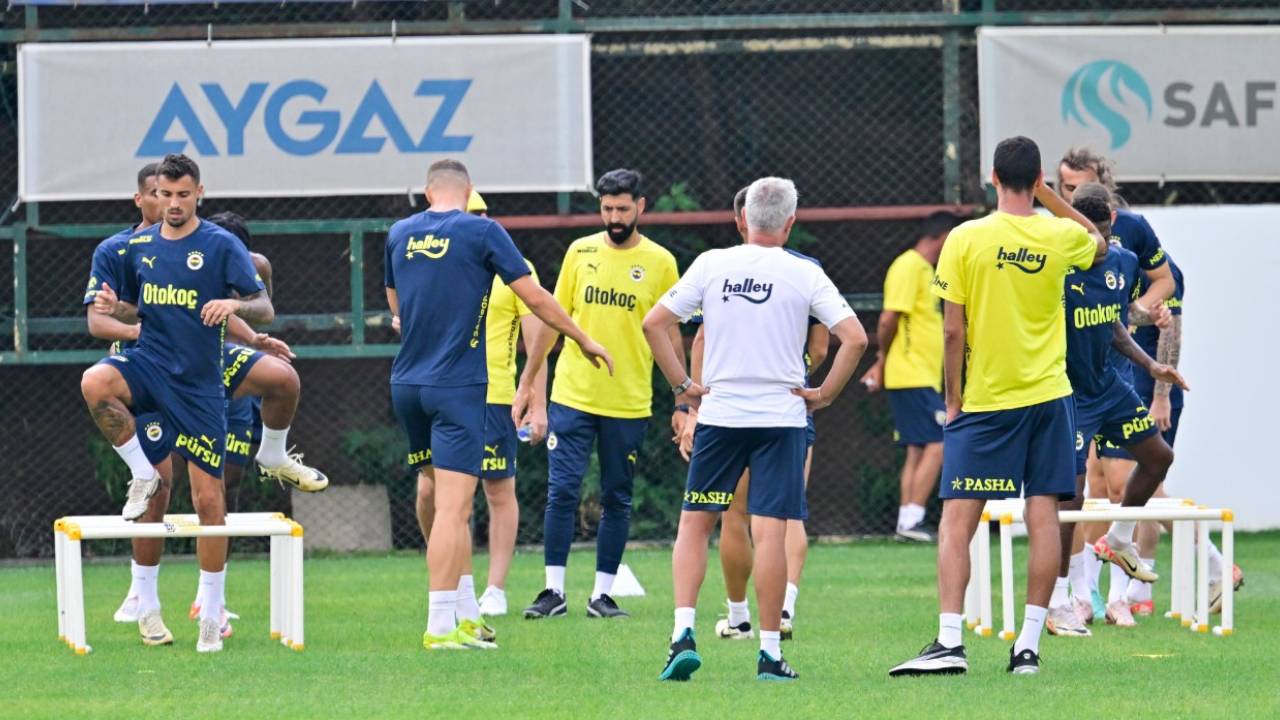 Fenerbahçe, Lille maçı için hazırlıklarını sürdürdü