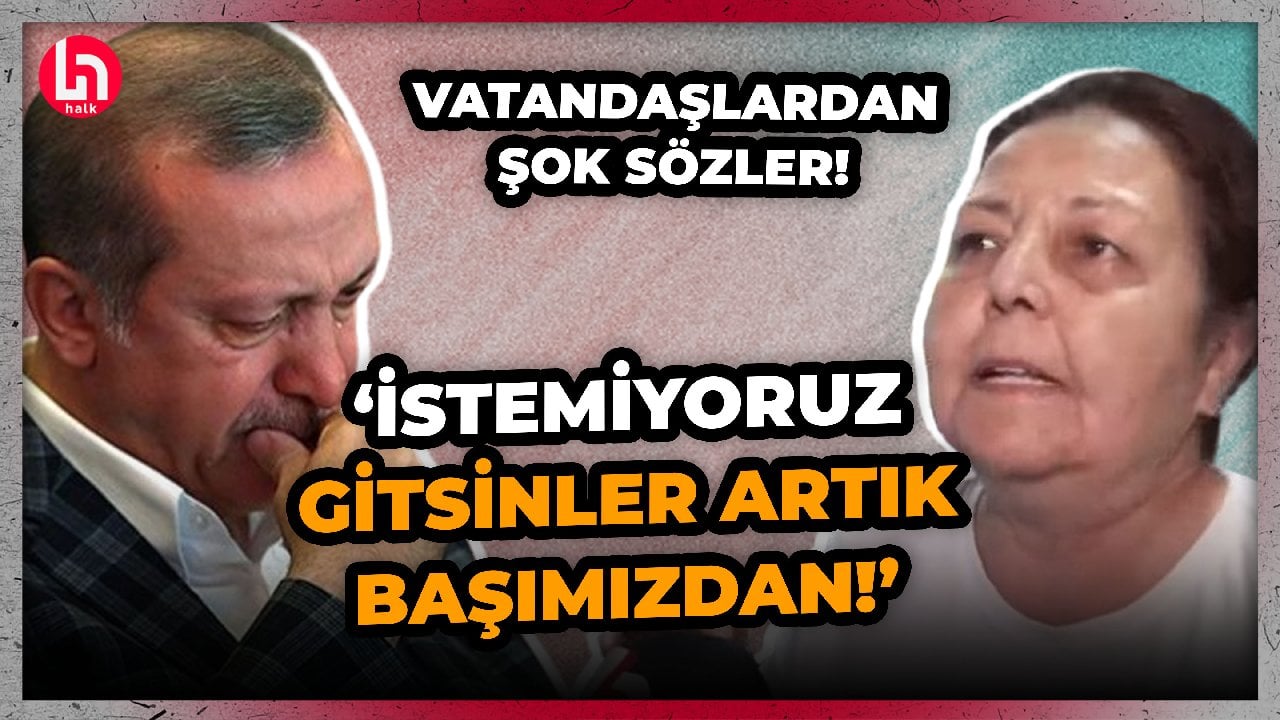 Pazarda vatandaşlardan Erdoğan'ı şoka uğratacak ekonomi isyan!