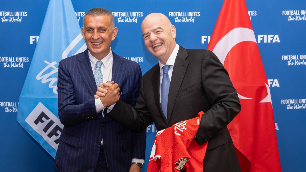 İbrahim Hacıosmanoğlu, Infantino ile yaptığı görüşmeyi anlattı