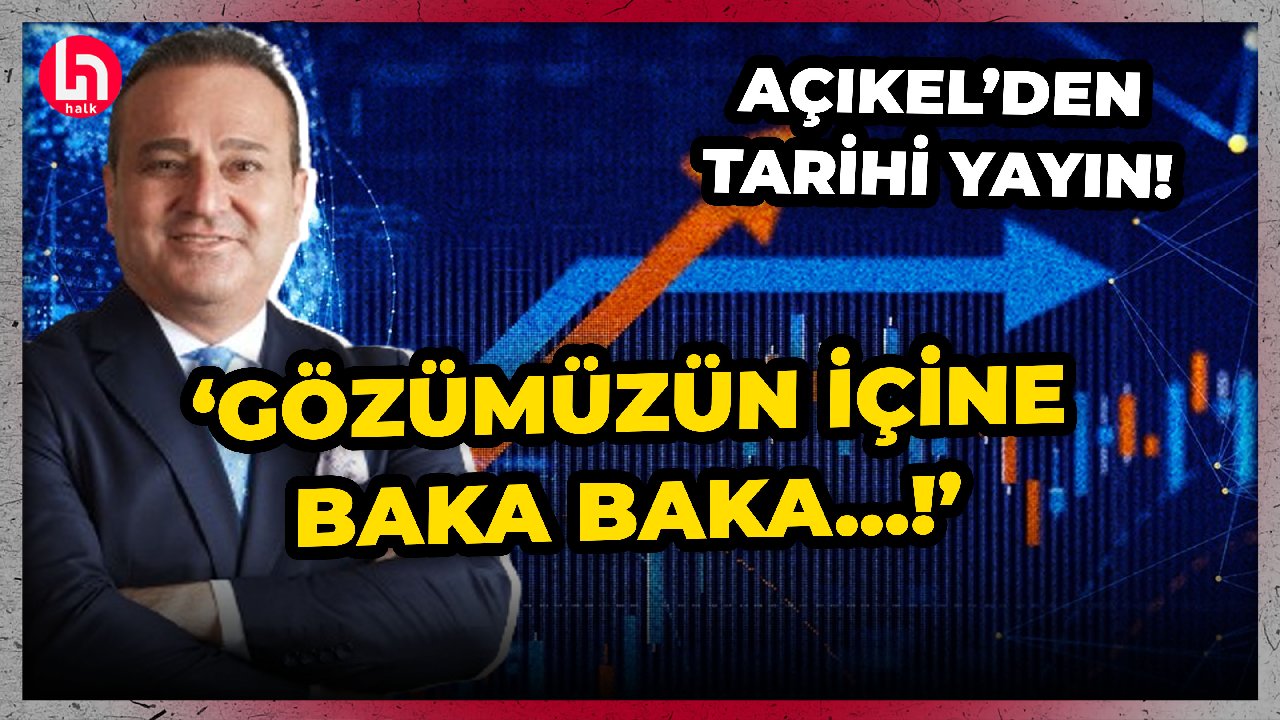 Gerçekler ENAG, hayaller TÜİK! Ekrem Açıkel 'Kul hakkı değil mi?' dedi gerçek rakamları açıkladı!