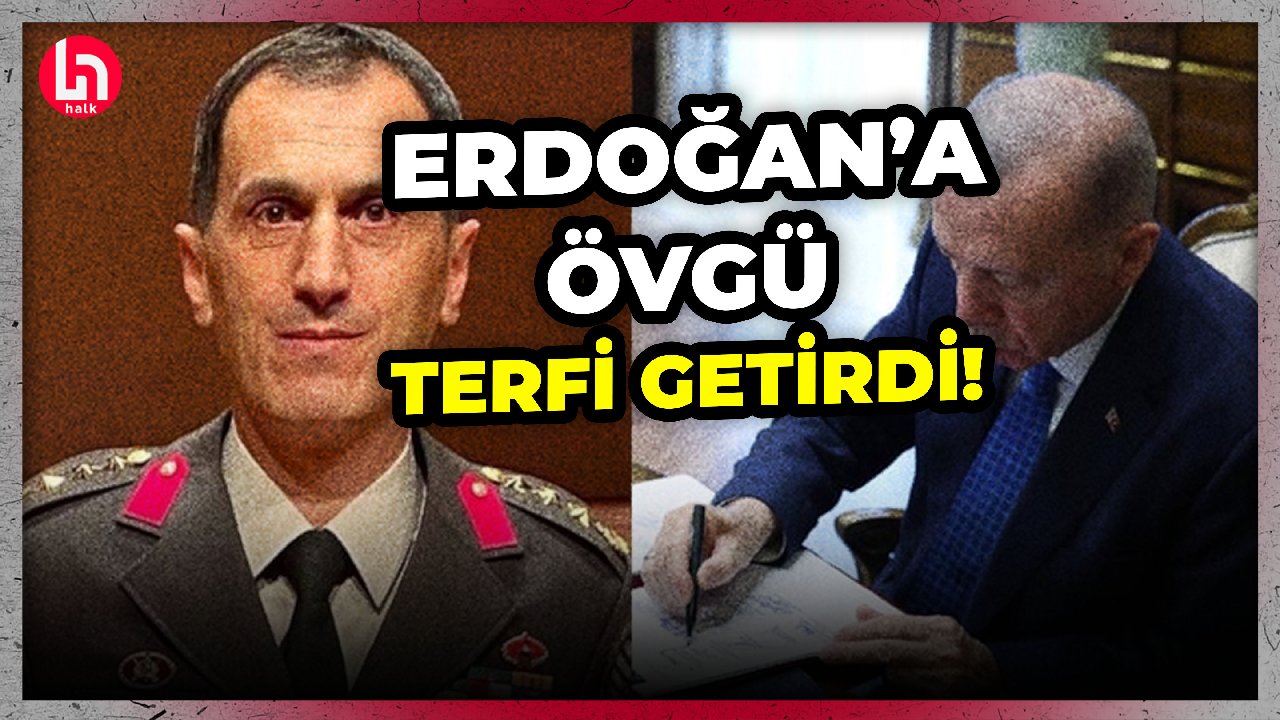 TSK tarihinde ilk: Erdoğan'a övgü sonrası yedek subaylıktan generalliğe yükseldi!