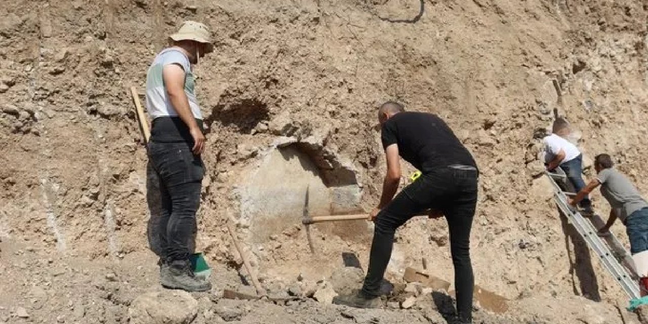 Amasya'da bir inşaat temelinde insan kemikleri bulundu