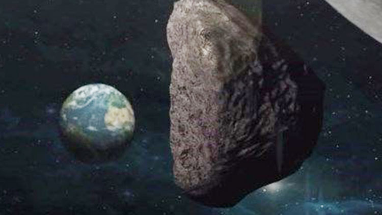 NASA açıkladı: 1500 tonluk meteor Dünya'ya çarptı