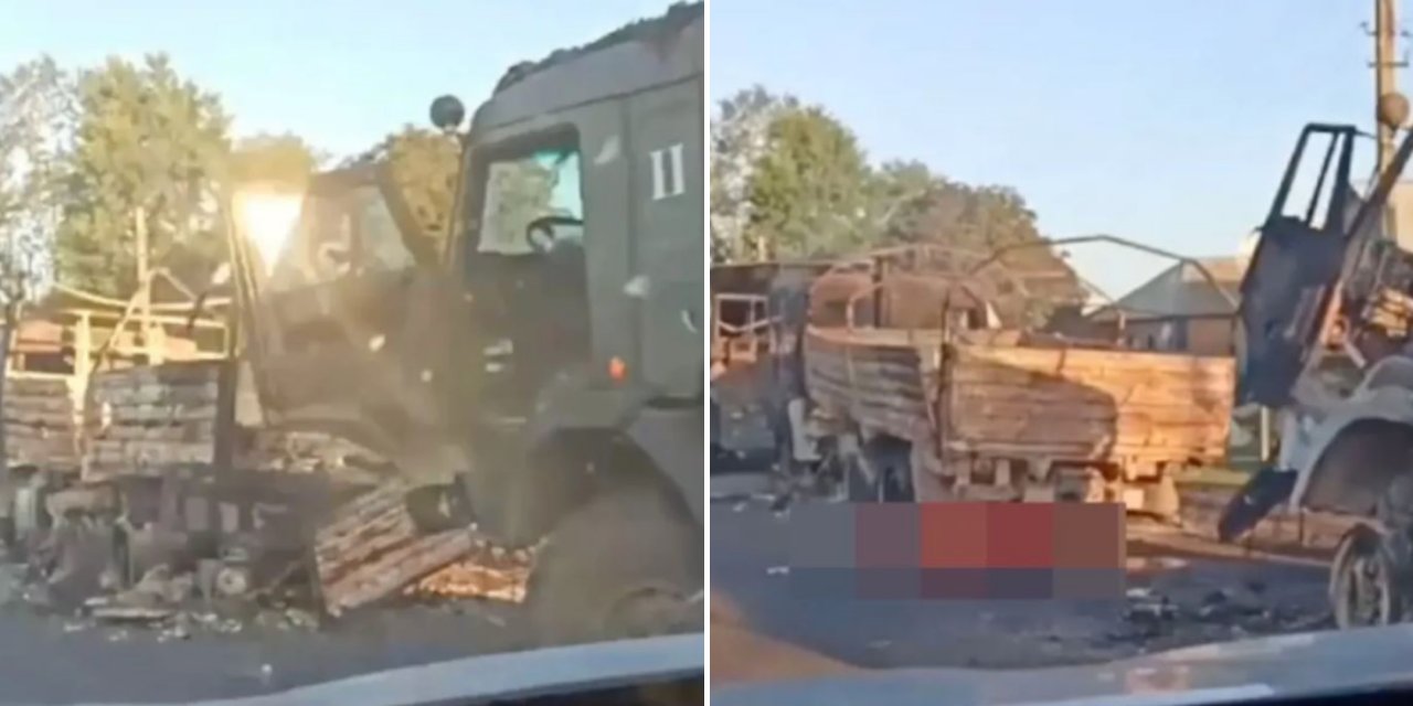 İngiliz basınından şok iddia: Ukrayna Rus konvoyunu vurdu, 400 asker öldü