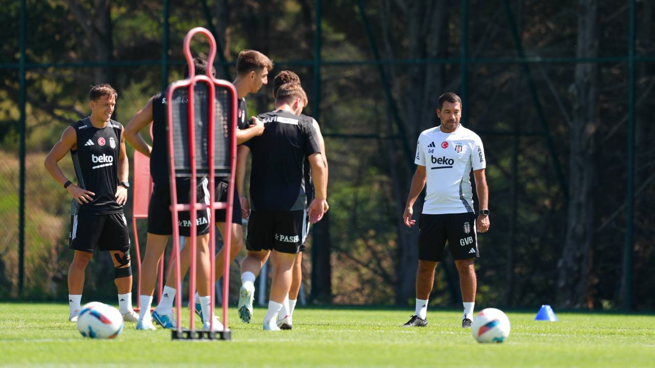 Beşiktaş, Samsunspor maçı için hazırlıklarını sürdürdü