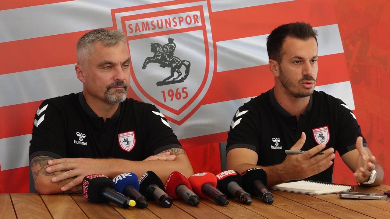 Samsunspor teknik direktörü Reis: Beşiktaş’ı puansız göndermek istiyoruz