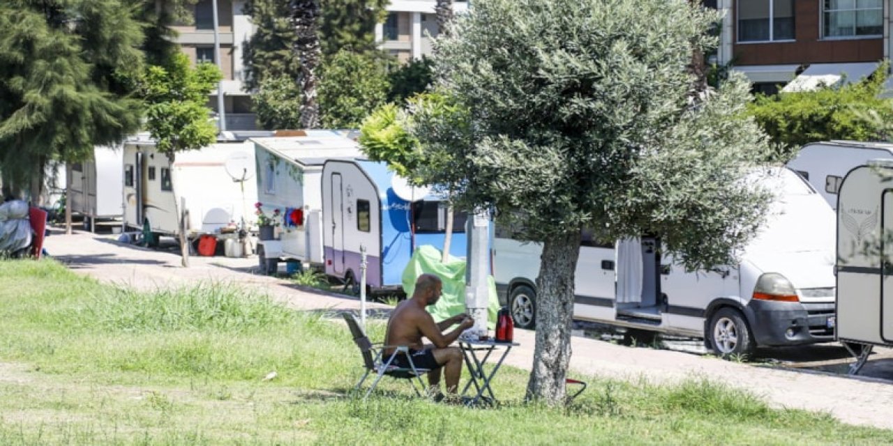 Karavanlara park yasağı getirildi