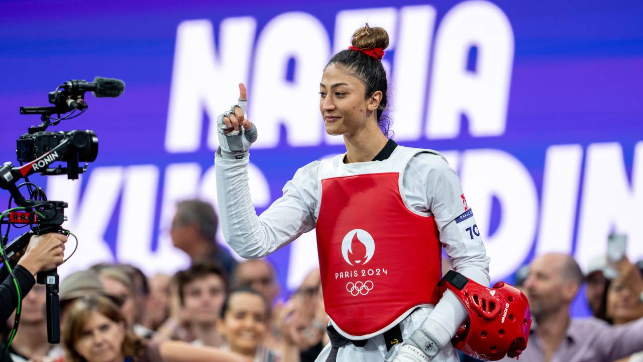 Nafia Kuş Aydın, Paris 2024'te yarı finalde