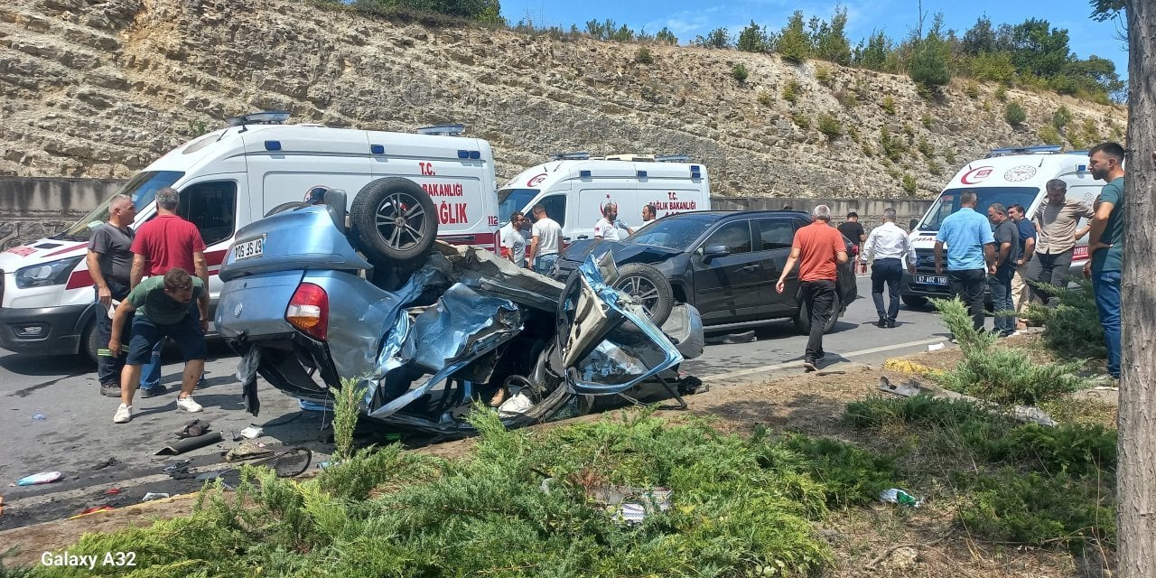 Zonguldak'ta feci kaza!