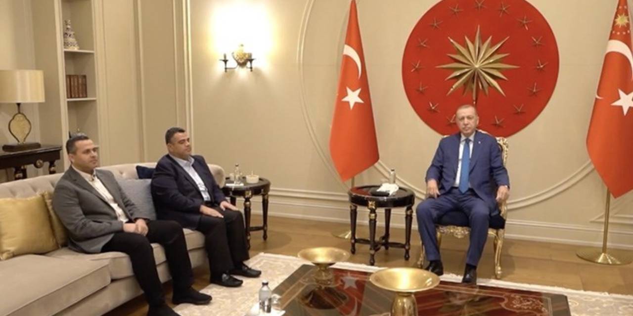 Erdoğan öldürülen İsmail Haniyye'nin oğulları ile görüştü