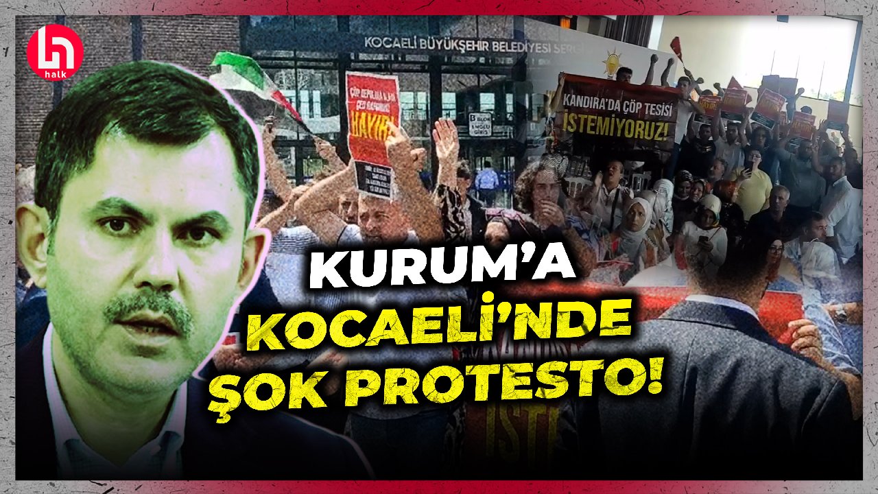 Kocaeli'nde vatandaşlardan Murat Kurum'u şoka çeviren büyük protesto! İşte o anlar...