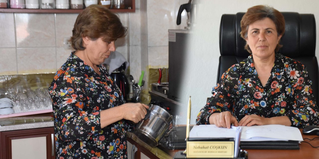 Kahvehane de işletiyor muhtarlık da yapıyor! Köy kahvehanesinde kadınlar baş köşede! O köyde kadın devrimi ezber bozuyor