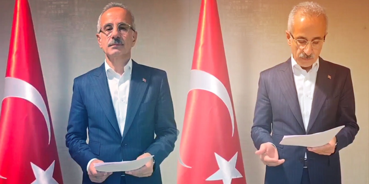 Altyapı Bakanı bile altyapı sorunu yaşadı!