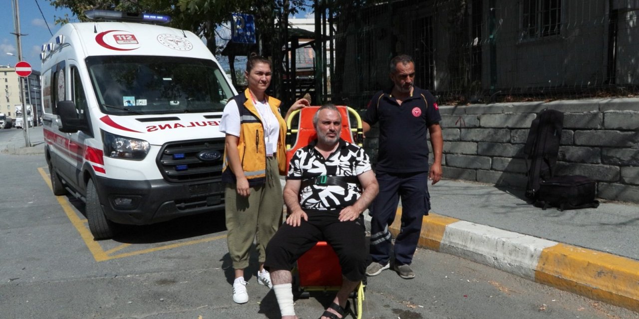 Saldırıya uğrayan ambulans şoförü: Ölmediğime şükrediyorum