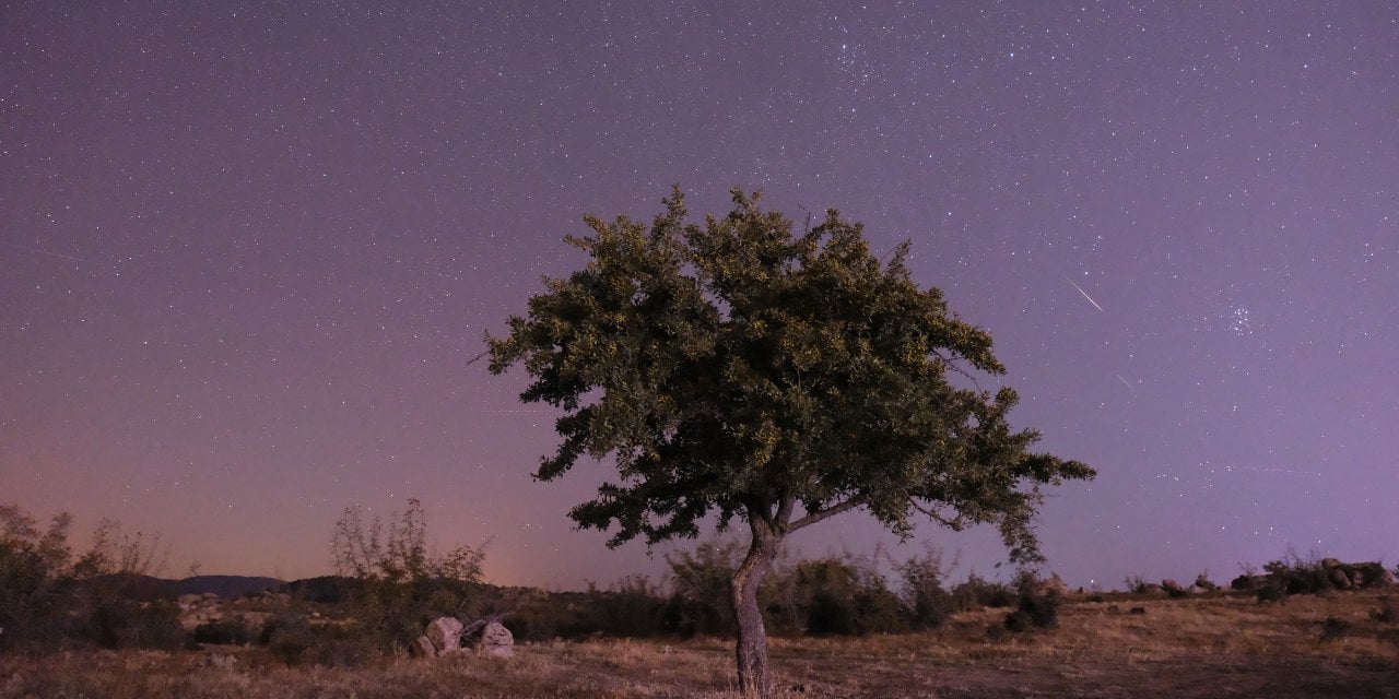 Türkiye'den 'Perseid meteor yağmuru' manzaraları