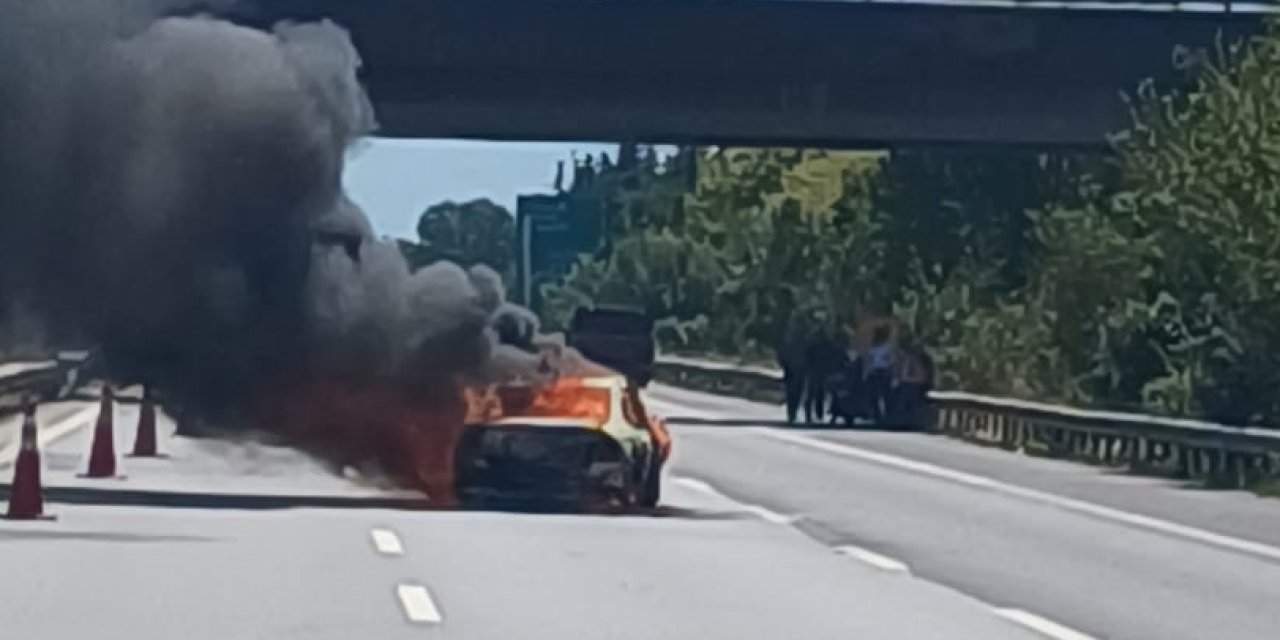 Direksiyon başında az daha küle dönecekti!