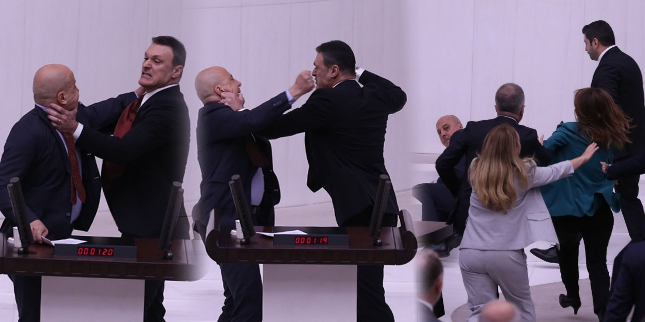 AKP'li vekiller Meclis'i savaş alanına çevirdi: Ahmet Şık'a linç girişimi