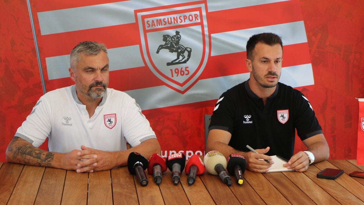 Samsunspor Teknik Direktörü Reis'ten galibiyet açıklaması