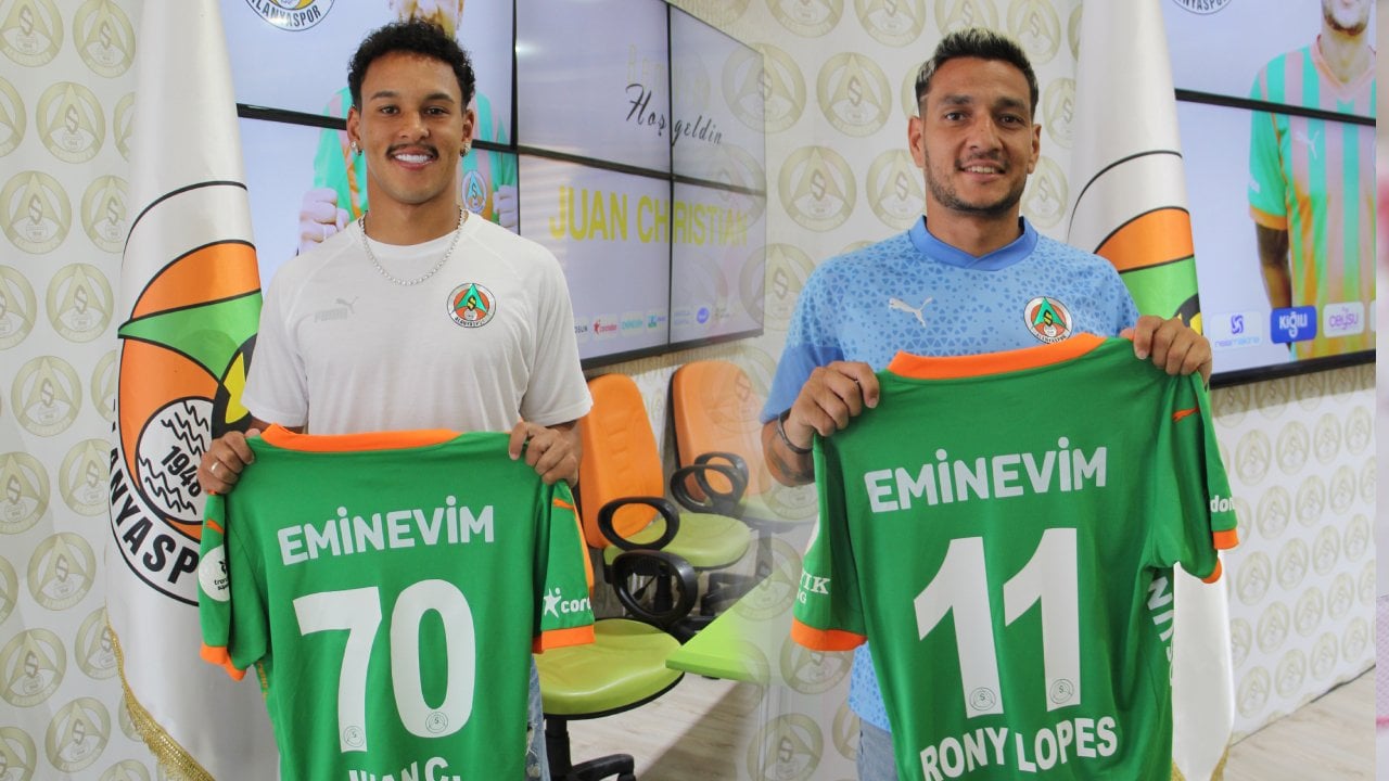 Alanyaspor'dan çifte transfer