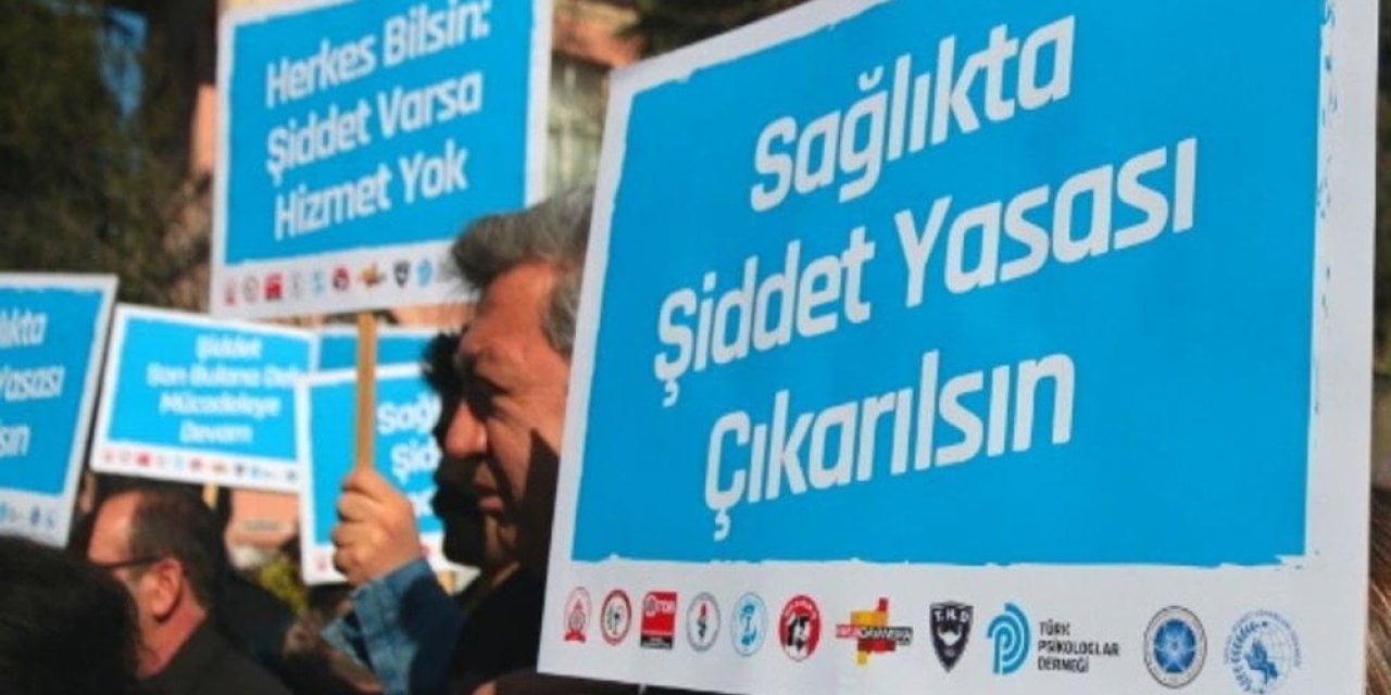 Sağlıkta şiddeti protesto eden hekimlere ceza verildi