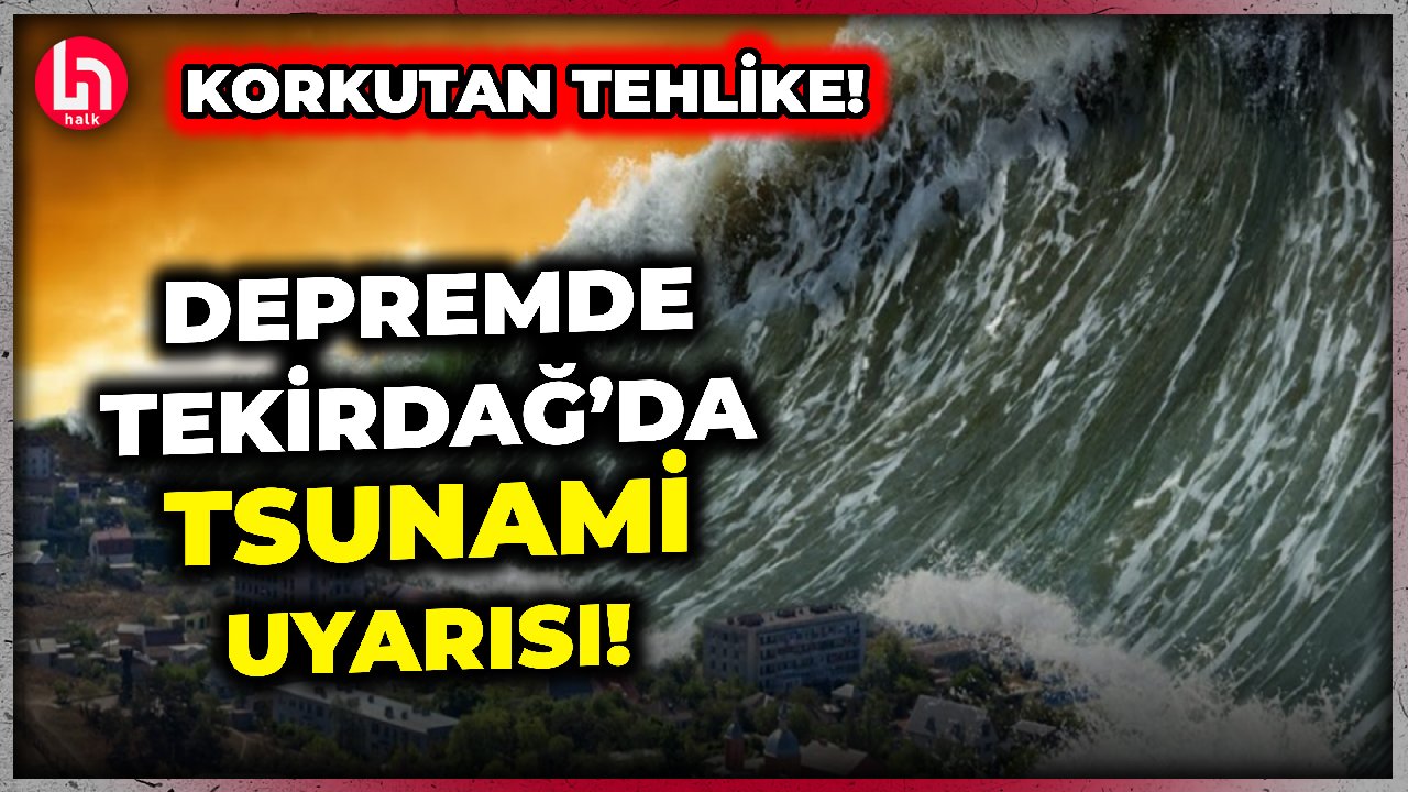 Deprem uzmanları uyardı: Tekirdağ'da tsunamiyi tetikleyecek 3 çukur var!