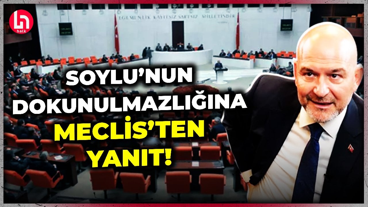 Süleyman Soylu 'dokunulmazlığımı kaldırın' demişti! Meclis'ten yanıt geldi!