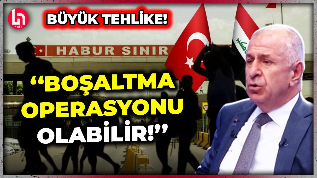 Sınır kapılarının Iraklılara açılması ne anlama geliyor? Ümit Özdağ o tehlikeye işaret etti!