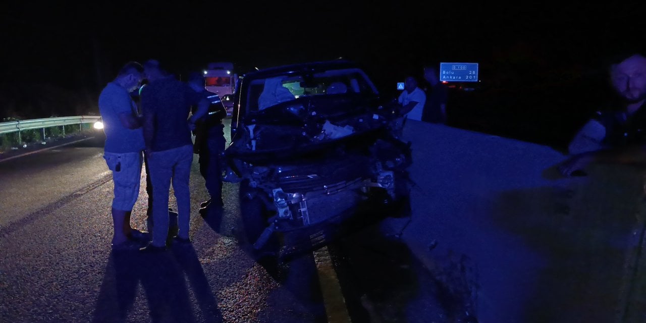 Bolu Dağı'nda zincirleme kaza! Yaralılar var