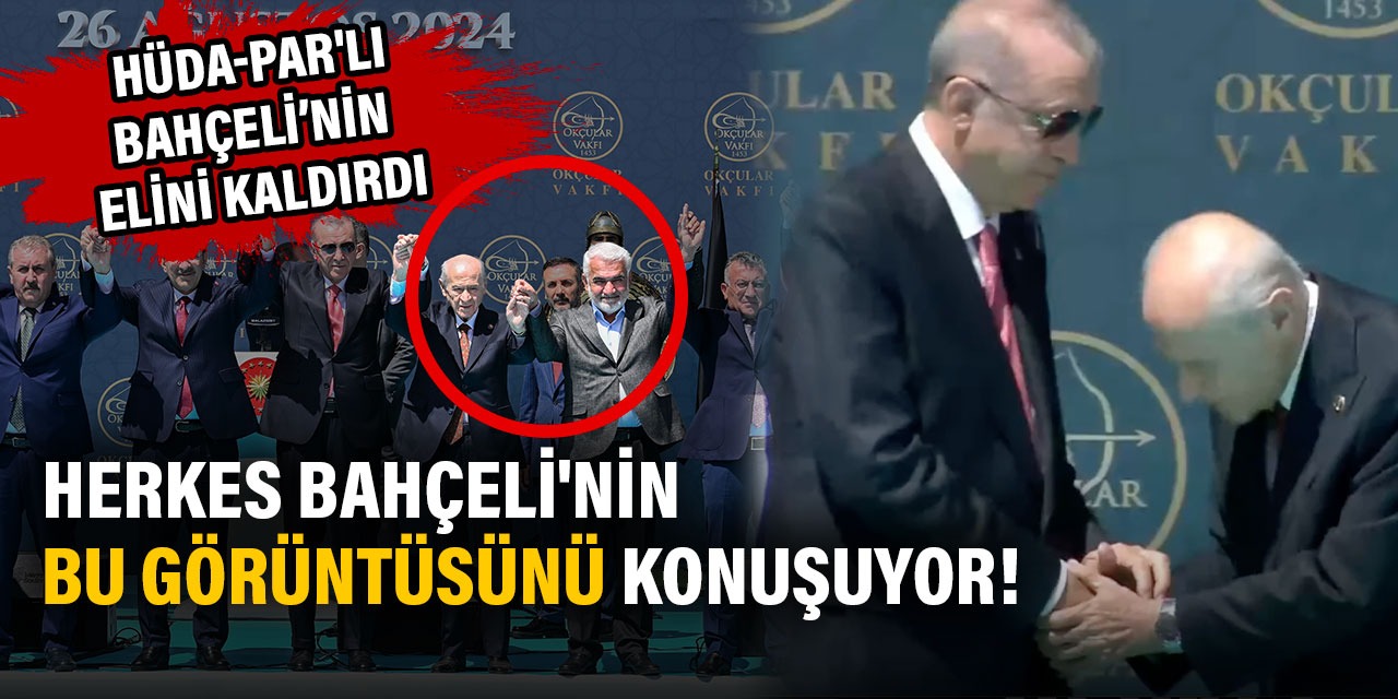 Herkes Bahçeli'nin bu görüntüsünü konuşuyor!