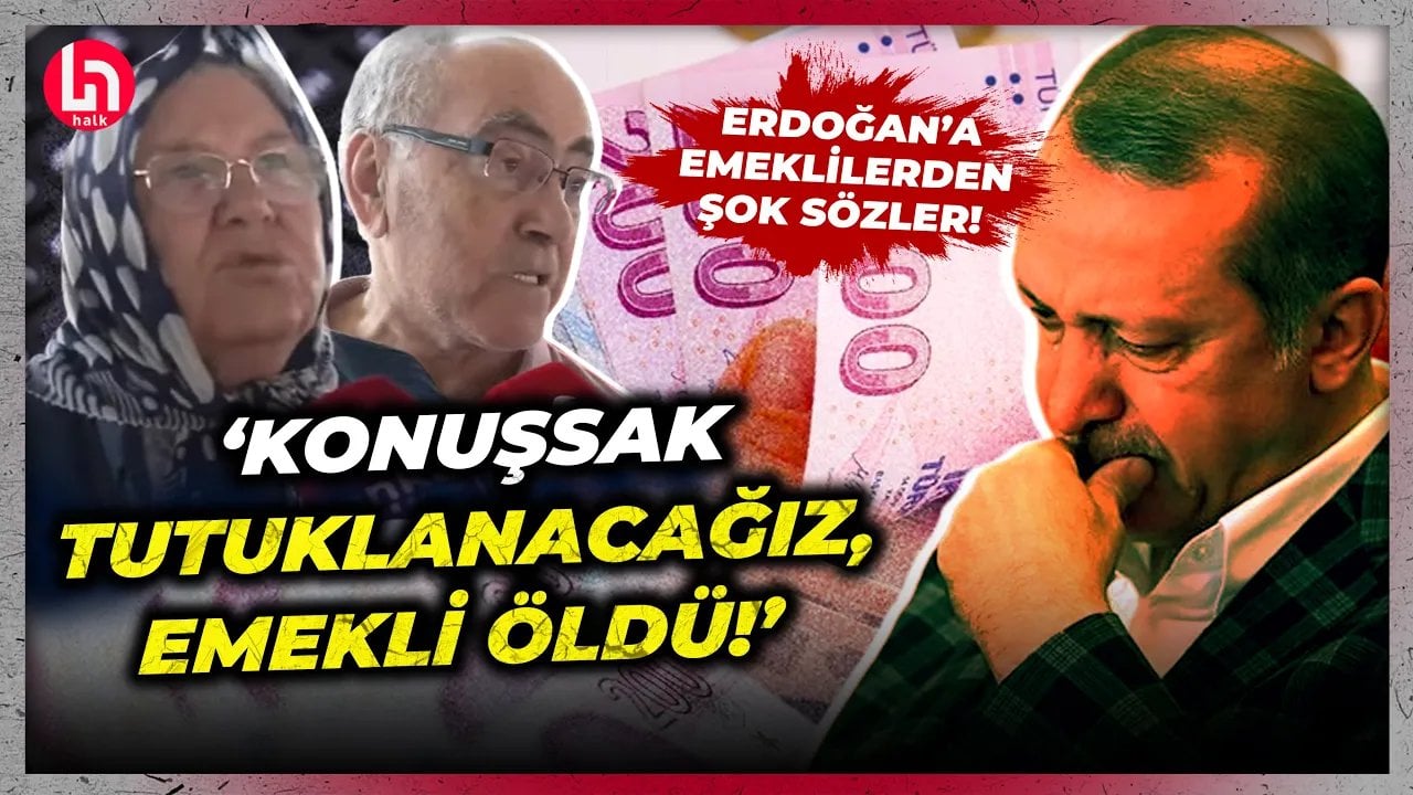 Emeklilerden Erdoğan'ın 'Yokluk yoksulluk bitti' sözlerine zehir zemberek sözler!