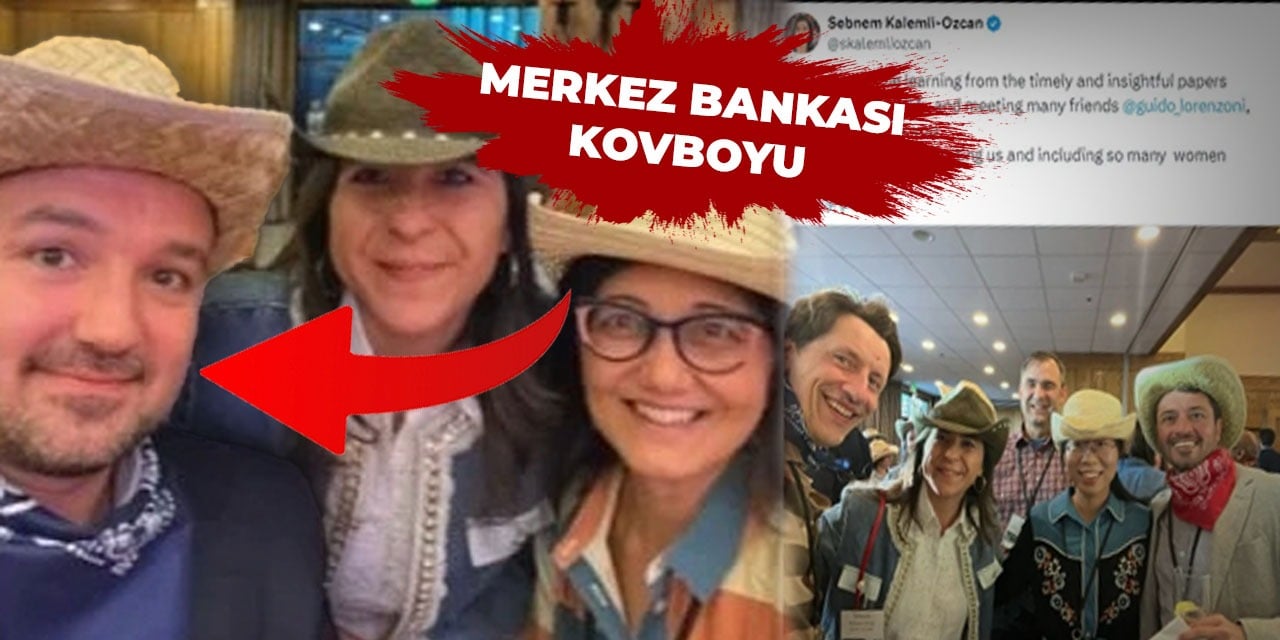 Merkez Bankası Başkanının kovboy şapkalı paylaşımı hemen kaldırıldı