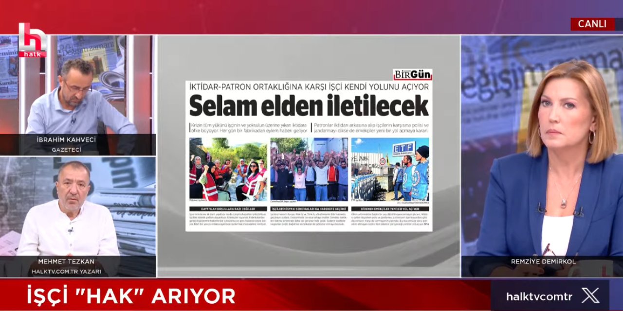 "İşçi mecburen sokakta"