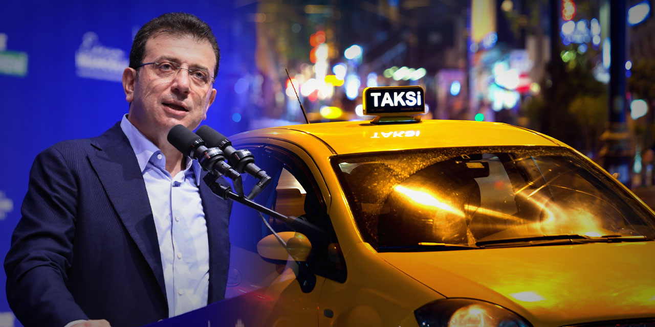 Ekrem İmamoğlu'ndan taksi müjdesi!