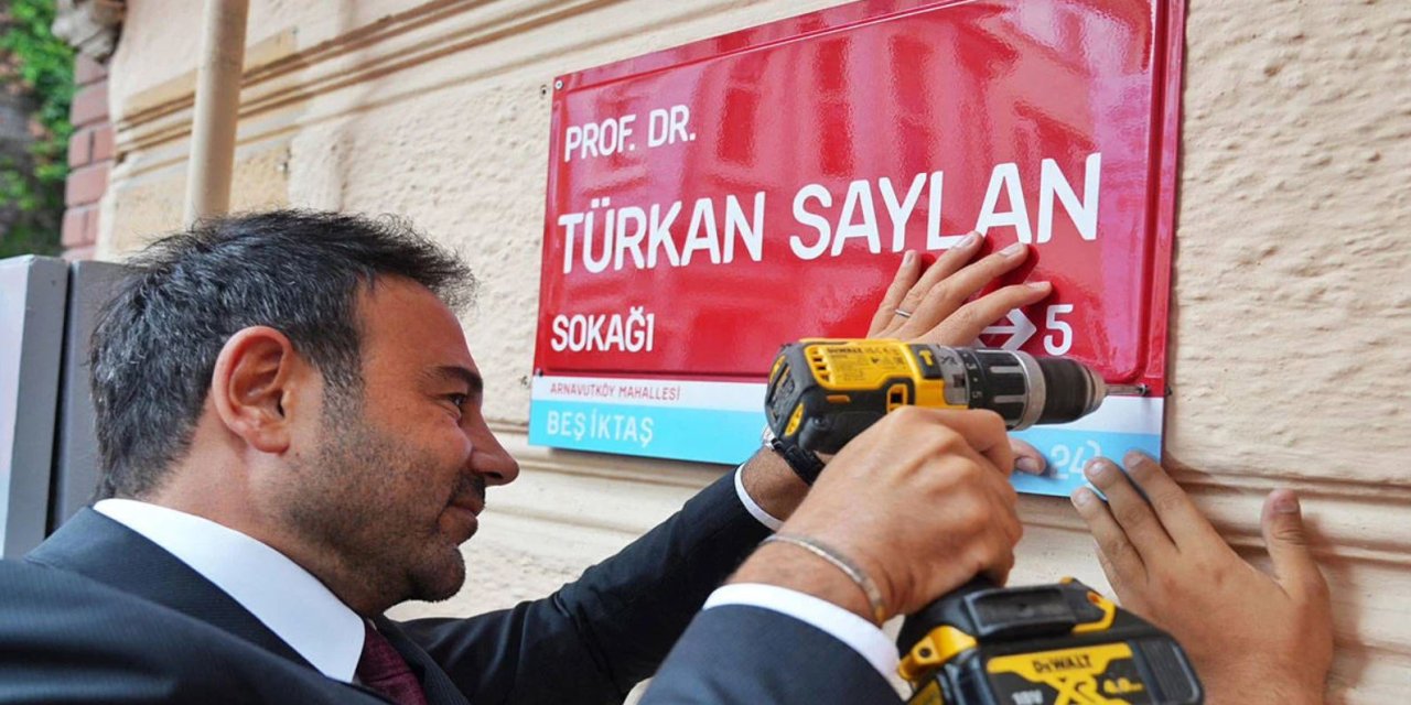 Prof. Dr. Türkan Saylan'ın adı Beşiktaş'ta yaşadığı sokağa verildi