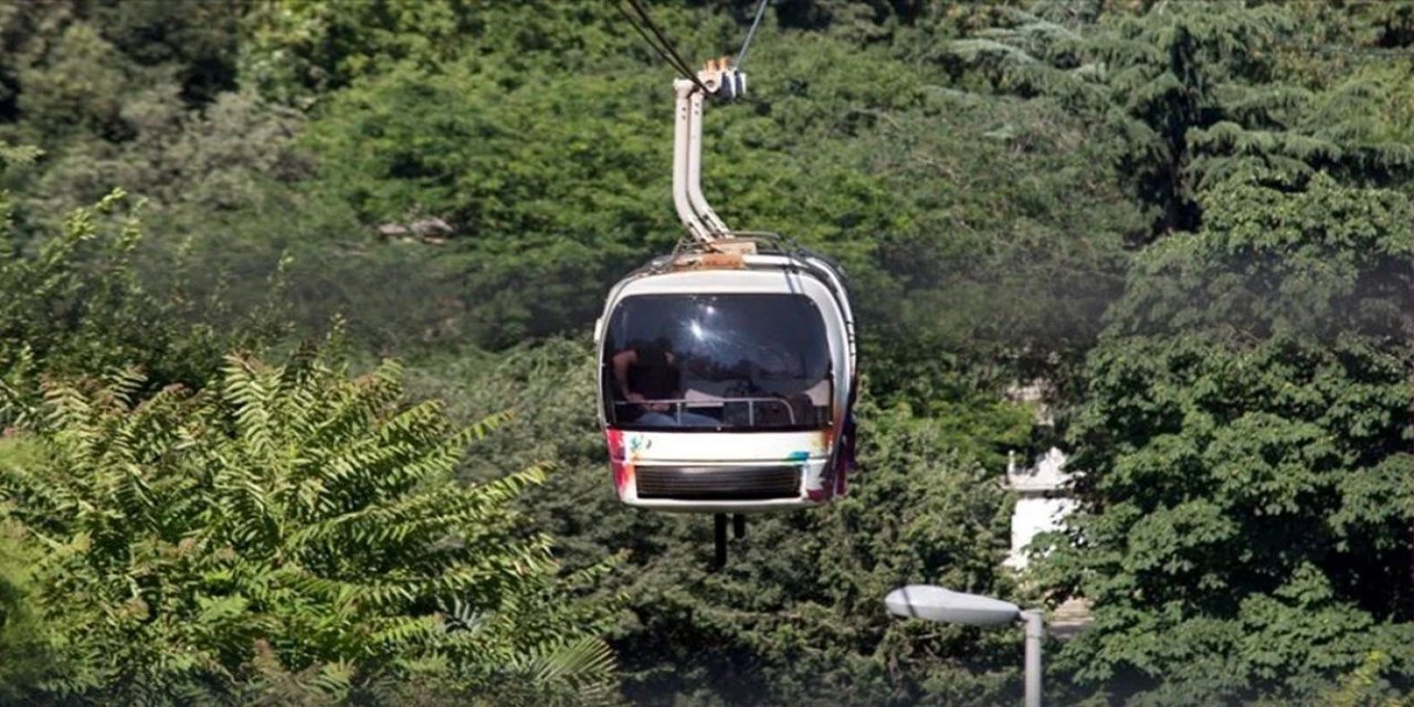 İstanbul'daki teleferik seferlerine hava muhalefeti engeli