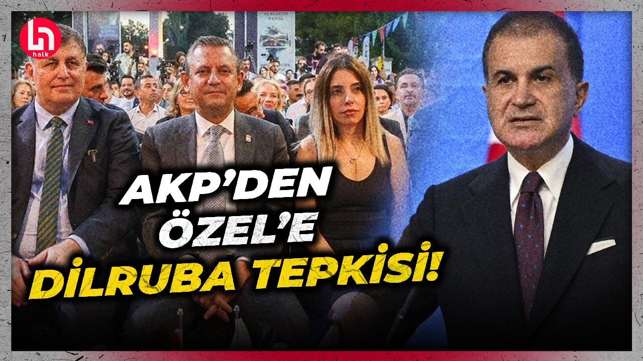 Özgür Özel'in Dilruba'yı ağırlamasına AK Parti'den tepki!