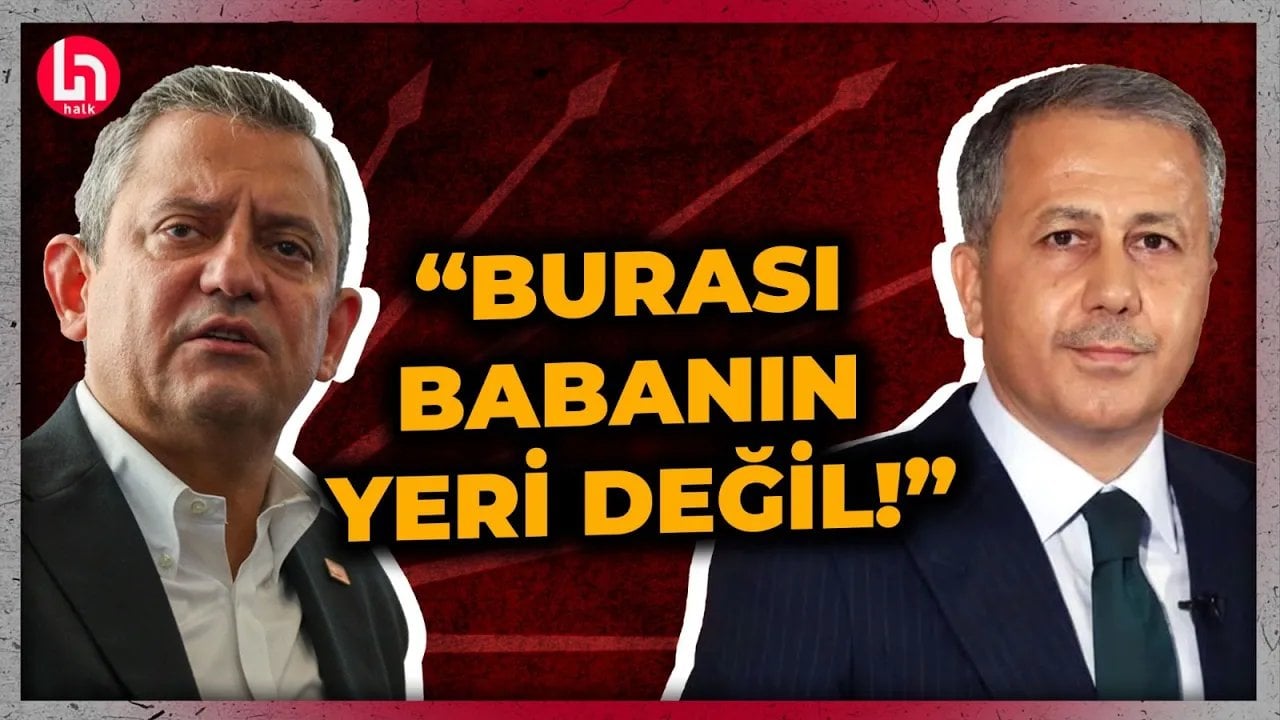 Özgür Özel esti gürledi! "Burası babanın yeri değil!" dedi; Yerlikaya'yı yerden yere vurdu!